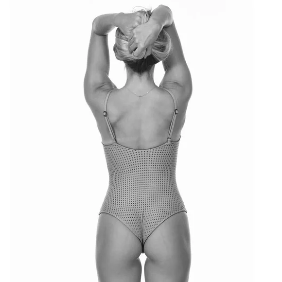 ACACIA - Hina Full Piece Swimsuit in Mocha Mesh - L - Picture 5 of 15